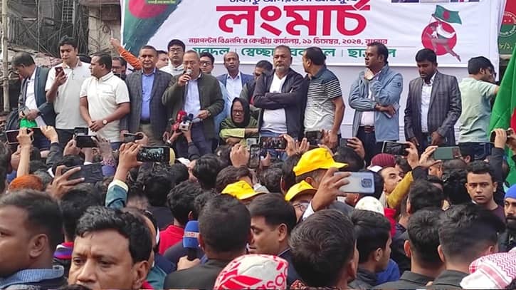 বন্ধুত্বের বাণী দিয়ে শেষ বিএনপির তিন সংগঠনের ঢাকা-আগরতলা লং মার্চ